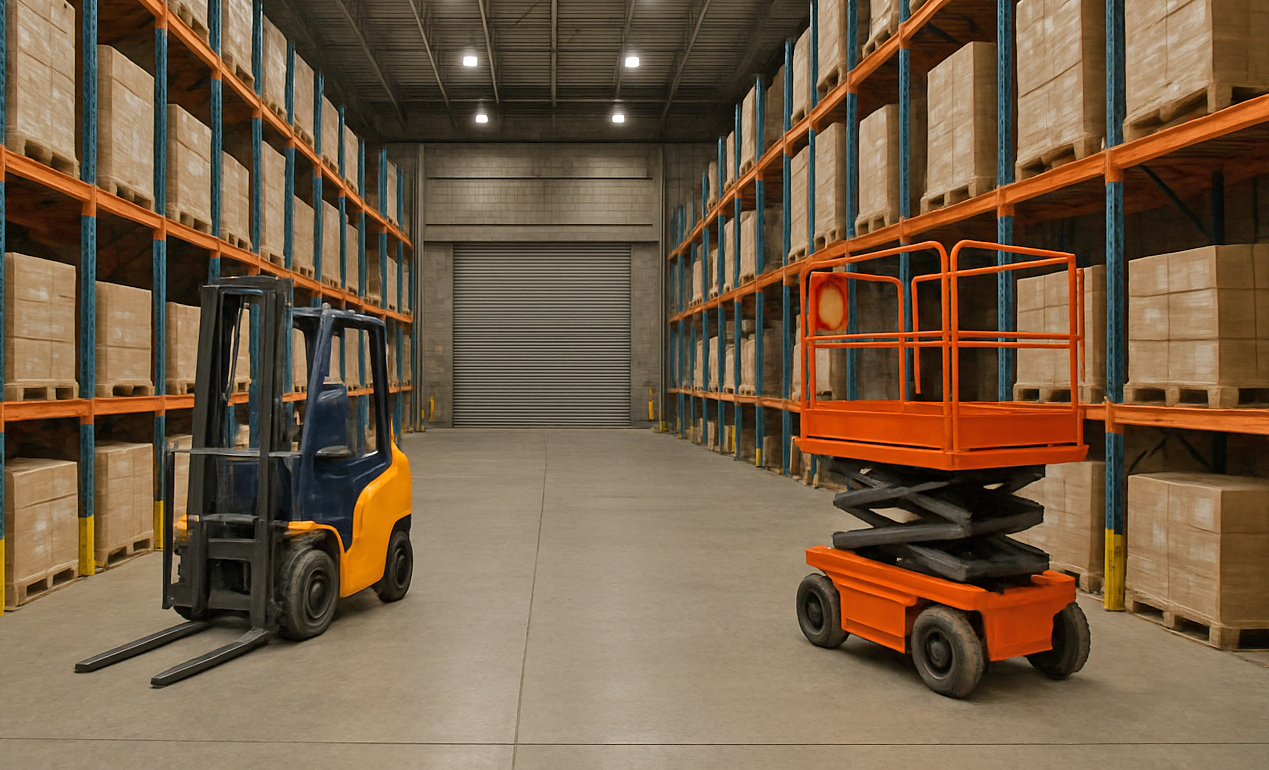 EV battery pack for fork lift and scissor lift